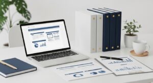 パソコンが写っている